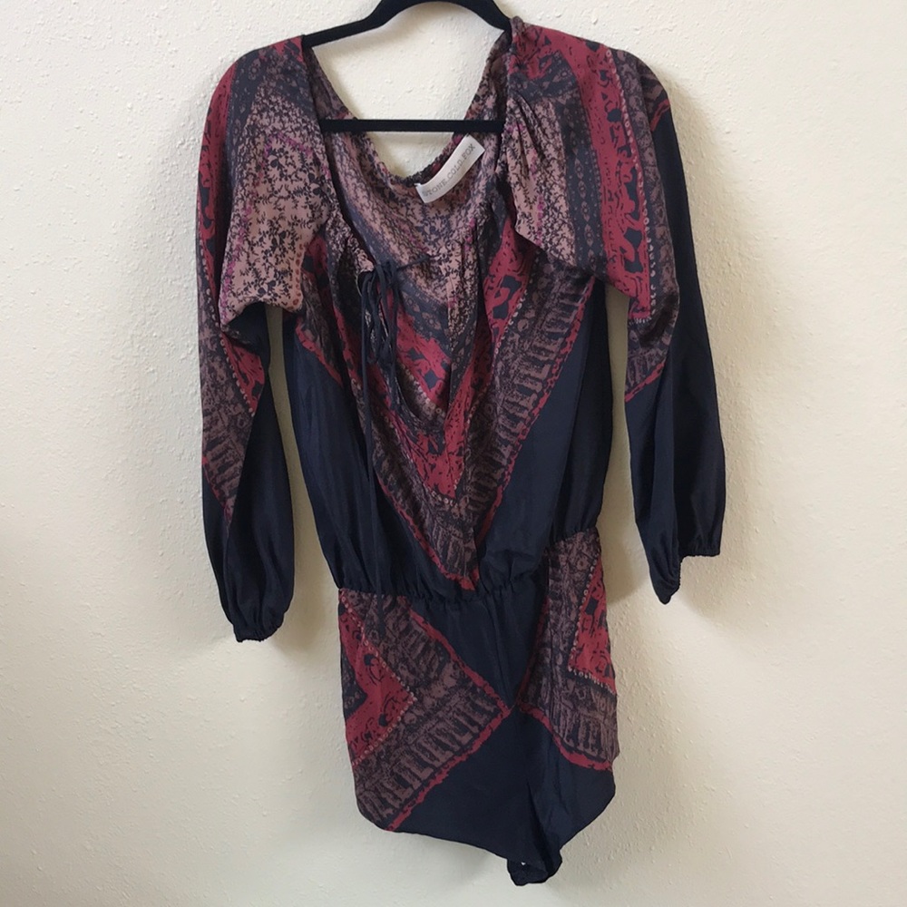 Stone Cold Fox Romper Sample